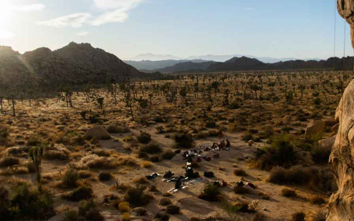 gap year outdoor program in joshua tree